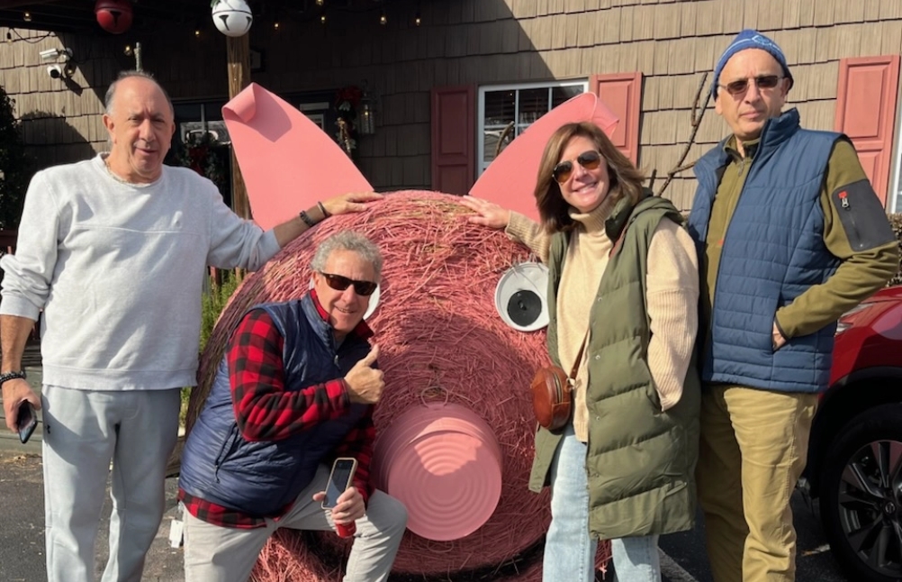 Group photo at event