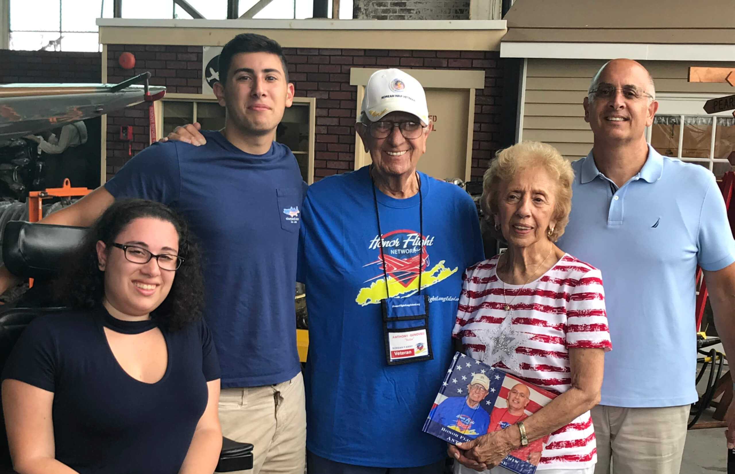 Group photo at event